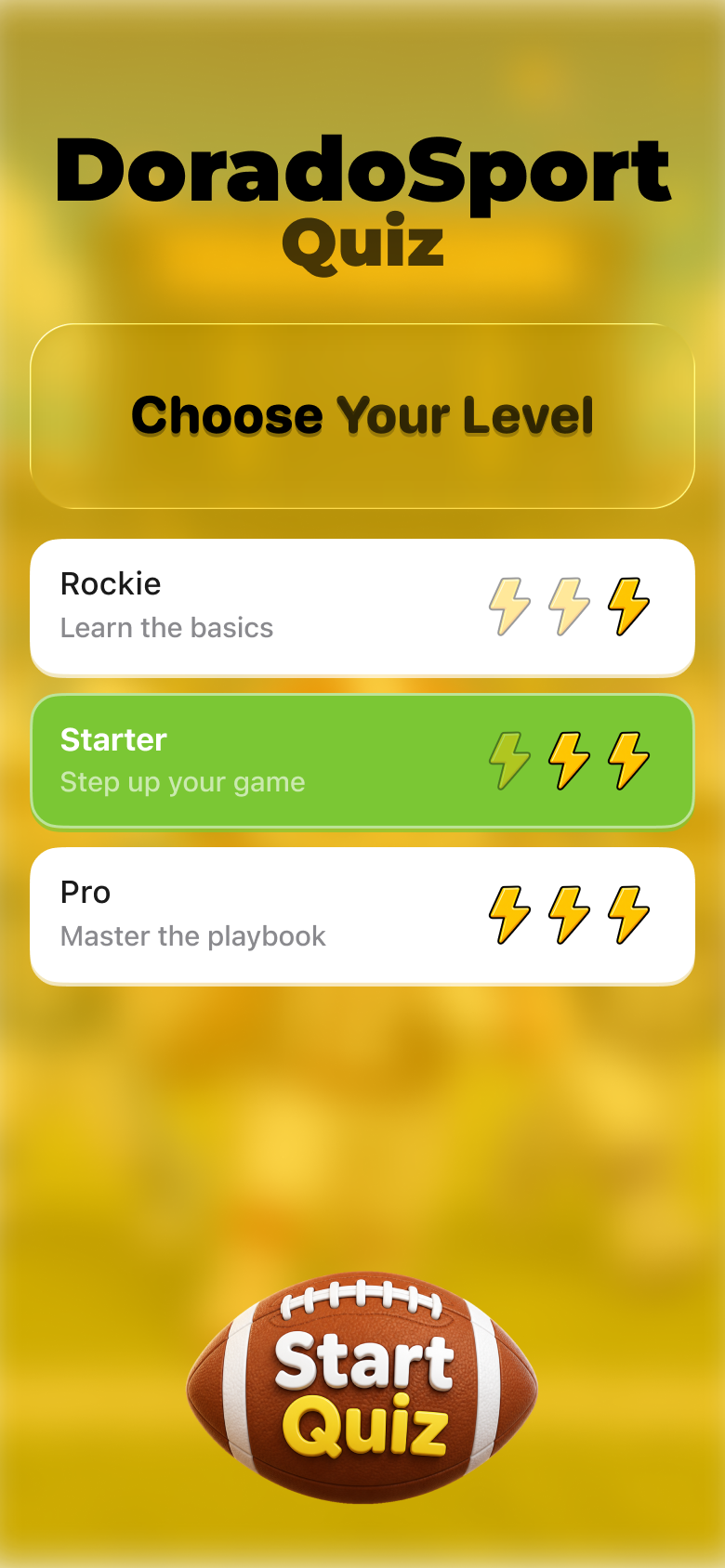 Onboarding screen preview