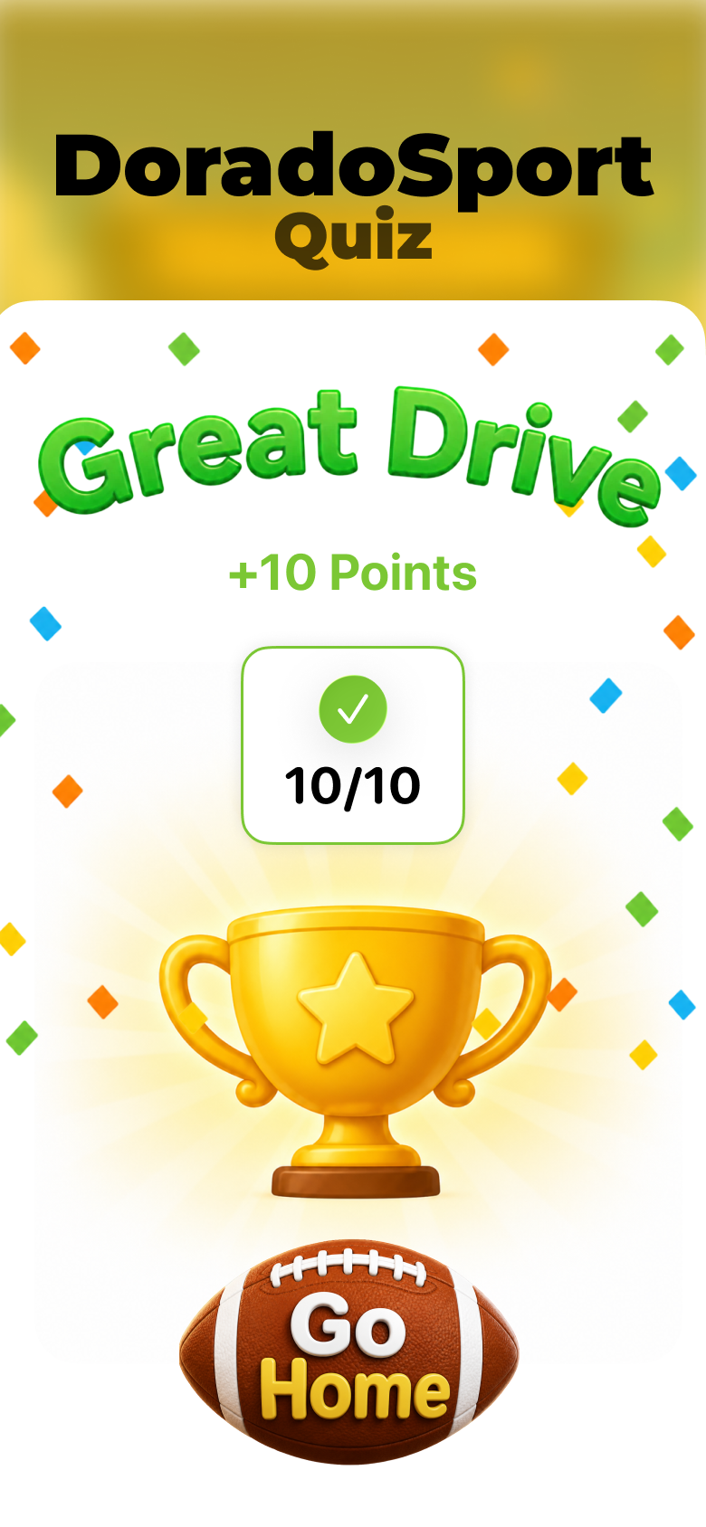 Results screen preview