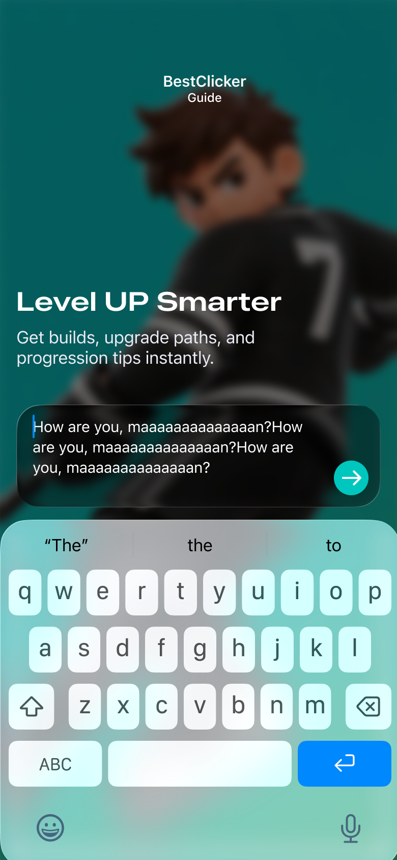 BestClicker ask mode placeholder